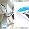 Durlo 10Pcs CCTV Doorbell Camera Sticker PVC Waterproof Ring Security