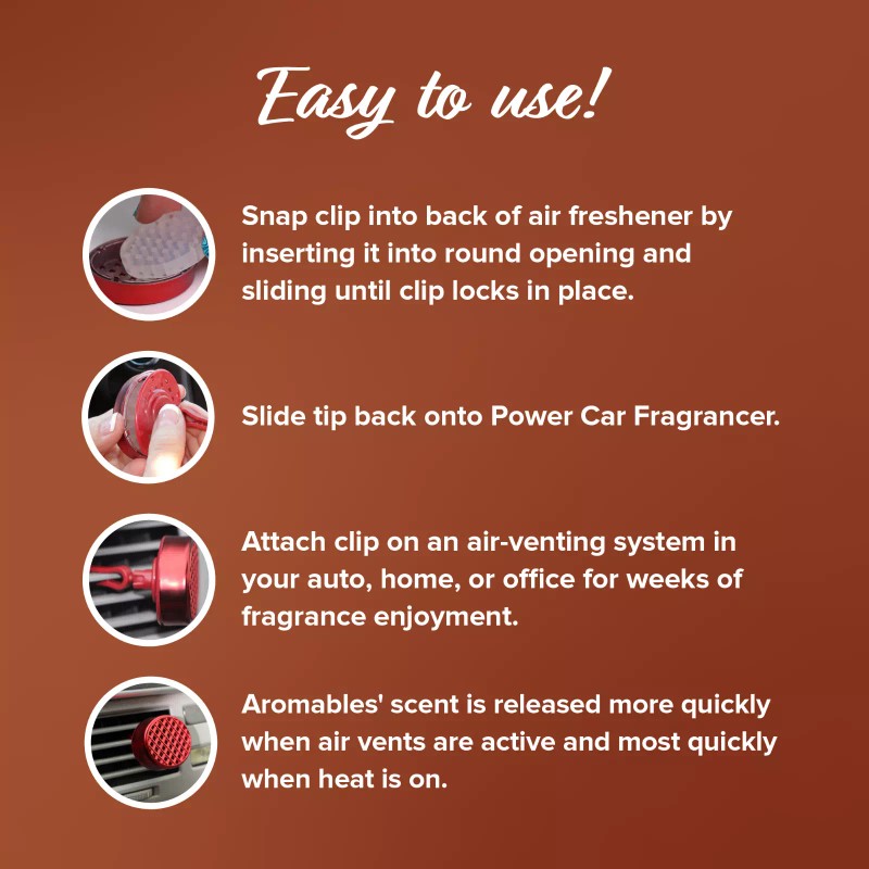 DriveTime Aromables Ebony Forest™ Car Air Freshener