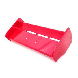 Dantenron 1/10 RC Car Force Rear Spoiler High Down Force Body Wing Tail Compatible with 1:10 Scale RC Off Road Short Course Truck Buggy Racing Car (Red)