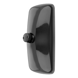Retrac 610872 Aerodynamic 8 x 17-Inch Plastic West Coast Mirror Head, Fits 3/4 to 1-1/4-In Tube, Universal Driver or Passenger Side, chrome