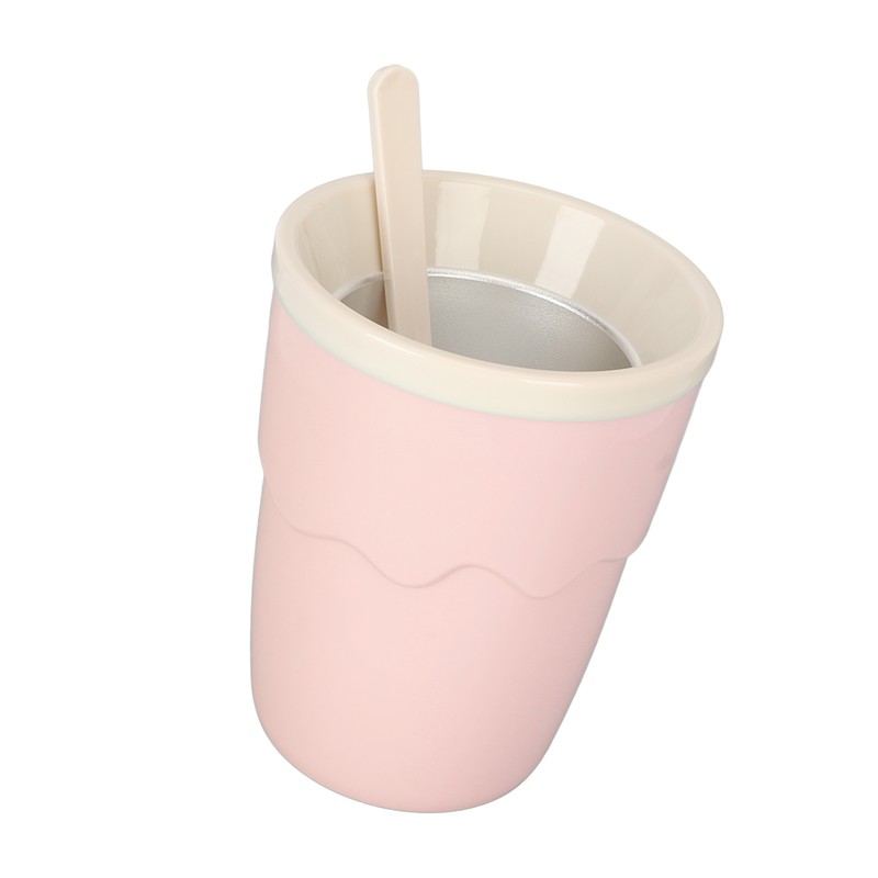 Slushie Cup 200ml Easy Operation Durable PP Aluminium Light Portable