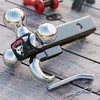 Ayleid Trailer Hitch Tri-Ball Mount with Hook & Pin Balls