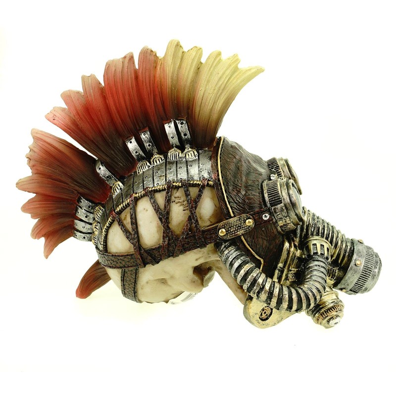 Vogler Fury Max 839-2710 Skull Steampunk Skull with Iro and