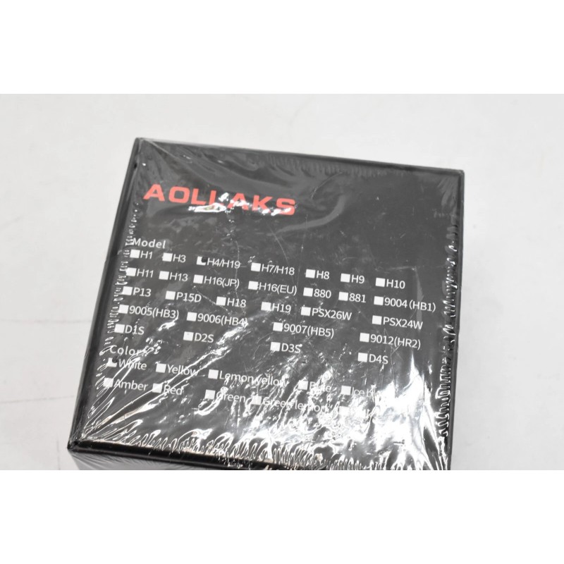 Aollaks LED Lighting Upgrade Model H4/H19 Light Bulbs 2 Pack