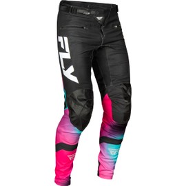 Fly Racing Rayce MTB/BMX Bicycle Pants (Fuschia/Black/Teal, 34)