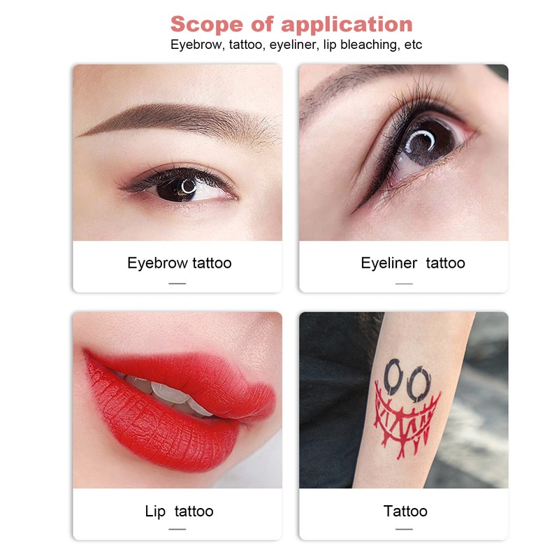 Microblading Pen USB Rechargeable Eyebrow Eyeliner Lip Tattoo Pen Machine