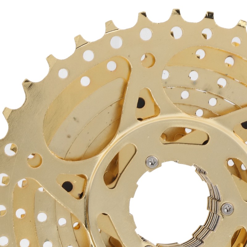 ZTTO Mountain Bike 10 Speed 11T‑36T Golden Bicycle Freewheel Accessory