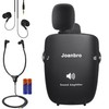 Joanbro Hearing-Amplifiers for-Seniors, Hearing-Aids Devices with Headphones, Stereo Earbuds, Handheld