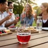 Innfueunun Funny Retirement Wine Glass Gifts for Women