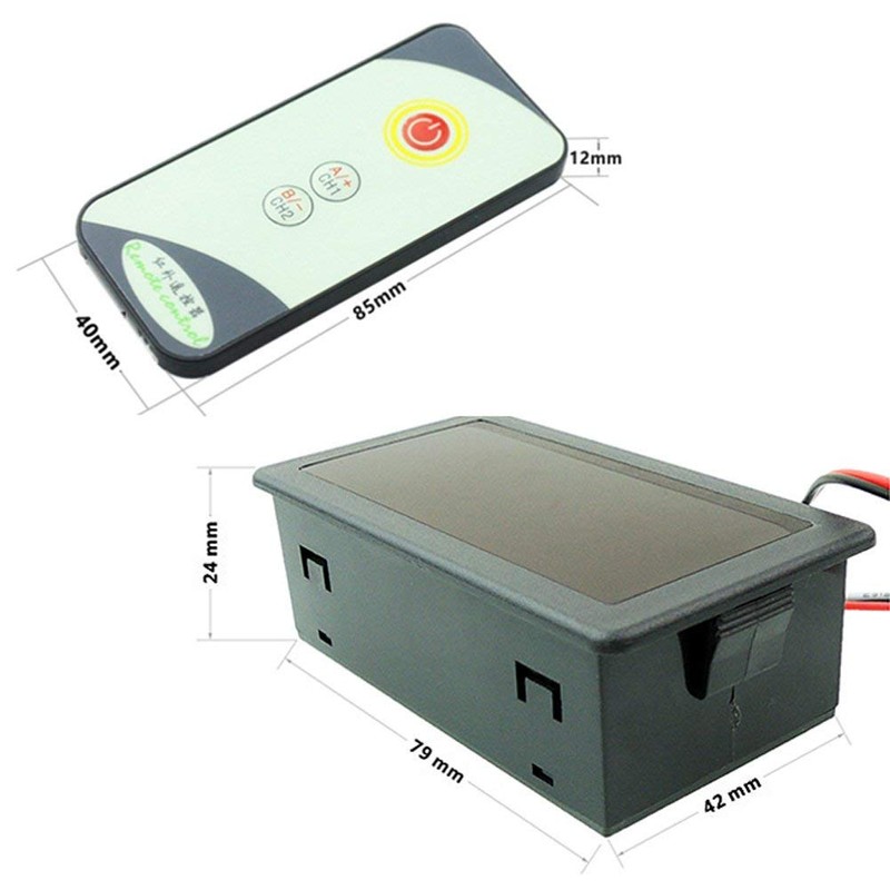 DollaTek 6V 12V 24V 5A PWM DC Motor Speed Controller