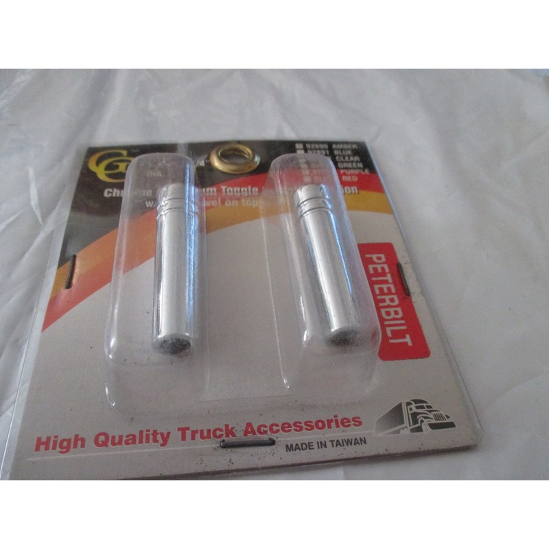 Grand General 1-7/8 Inches Chrome Aluminum Switch Extension w/Amber Crystal