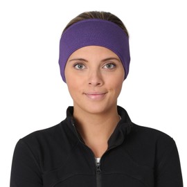 TrailHeads Women's Power Ponytail Headband (Heather Purple)
