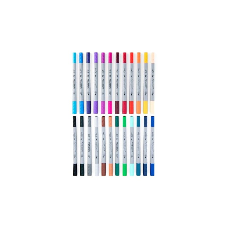 Royal & Langnickel - 24pc Dual Tip Waterbased Artist Markers