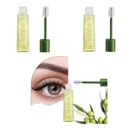 Suero Pestañas Cejas Crecimiento Fortalece Olivo Natural B Color Verde Translúcido