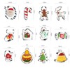Christmas Cookie Cutters, Set of 12, Christmas Cookie Cutters, Stainless