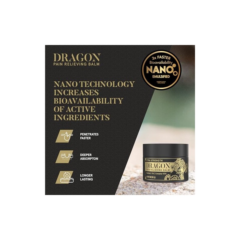 Americanna Wellness Dragon Balm 2.0oz Extra Strength