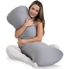 SleepCloud Weighted Body Pillow 8lbs - Weighted Pillow for Deeper