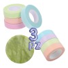 3pzs Cintas Micropore Extension Pestañas Piedra Jade Azar