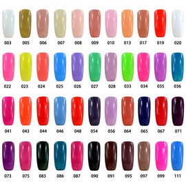 Vishine Soak-Off UV LED Gel Polish Nail Art Manicure Lacquer Hot Pink(099)