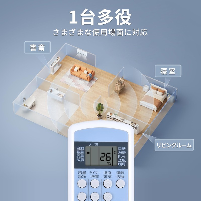 A/C Remote Control CWH for CORONA Corona Air Conditioner Remote