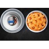 Vintage Gourmet ® Premium White Enamelware with Blue Rim, Oblong,