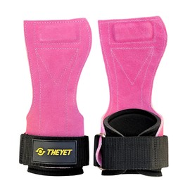 THEYET Cross Training Gloves Leather Plain Fitness Gloves for Men and Women Protection Pull Up Weights Fitness Calisthenics Gym Crossfit Callus File Gift
