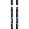 Overseas Black Paint Pens Paint Markers - Permanent Acrylic Markers