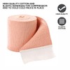 Mueller 2" x 5.3 ft Elastic Bandages, Cotton and Elastic,