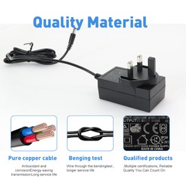 PremierAdapter Replacement Power Supply for 9V 1.7A Topcon BT-74Q Topcon RL-H4C Laser Level [9U06]