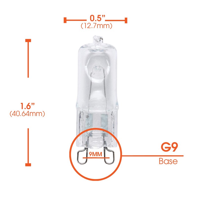 Xtricity T4 JCD G9 Halogen Bulb 40W, 120V 40W Halogen,