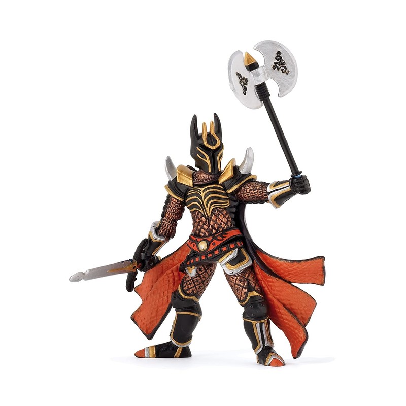 Papo - Figurine Knight with a Triple Battle Axe -