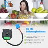 EAU65058502 Refrigerator Condenser Fan Motor, Replacement for LG, Replace EAU64843805