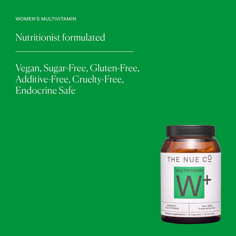 The Nue Co. Women's MULTIVITAMIN Supplement- Supports Energy, Immunity, Focus,