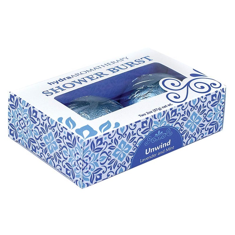 hydraAromatherapy Unwind Shower Burst Duo Pack