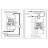 Single Phase Energy Meter Rail Frequency Power Factor Meters Multifunctional