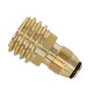 GasSaf Universal Propane Tank Adapter Converts POL LP Tank Service