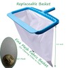 DABOVIN Professional Pool Bottom Skimmer Net for Cleaning Pollen Bugs,