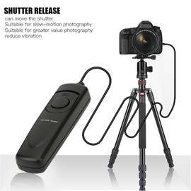 Shutter Release Remote Control Double Layer Design Camera Shutter Remote Trigger Focus Support Shutter Release Bulb Shooting Lock D850 D810 D810A D800 D800E D700 D500 D5 D4 D4S