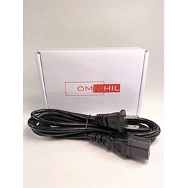 [UL Listed] OMNIHIL 8 Feet Long AC/DC Power Cord Compatible with Marantz SR5015 AV Receiver