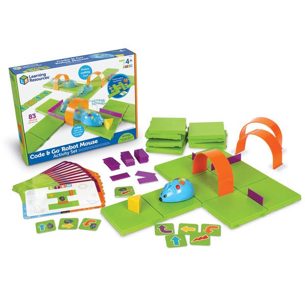 Learning Resources Code & Go Robot Mouse Activity Set, Screen-Free