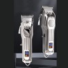 Electric Hair Trimmer Grooming LED Display High Performance Rechargeable Professional