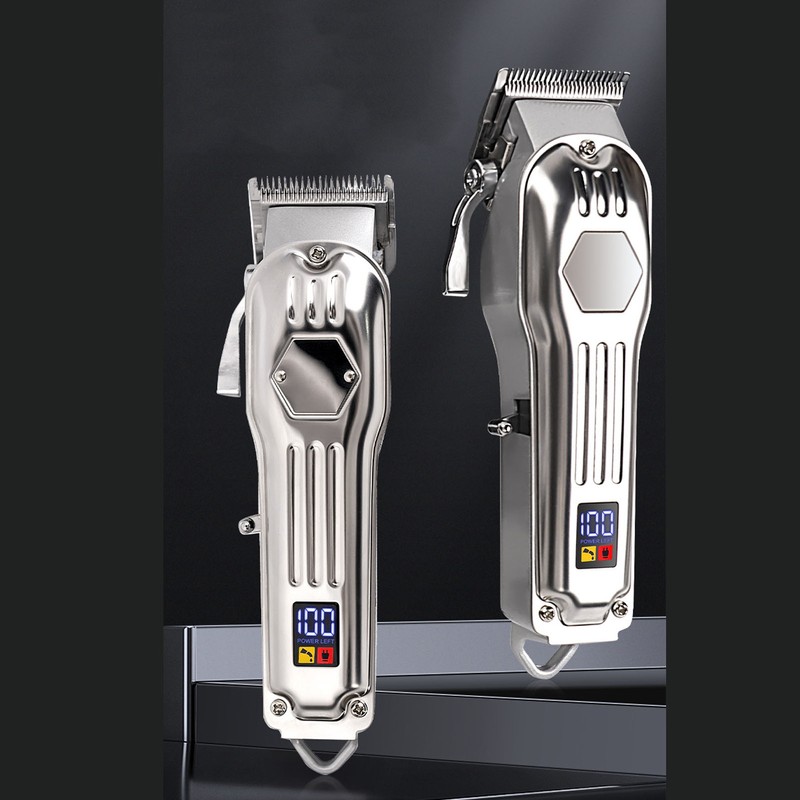 Electric Hair Trimmer Grooming LED Display High Performance Rechargeable Professional