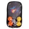 Pickleball Set 2 Rackets 4 Balls 1 Racket Bag Glass