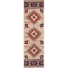 Well Woven Lizette Cream Traditional Medallion Runner Rug 3x10 (2'7" x 9'10")