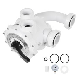 261055 Multiport Valve Replacement for Triton and Quad Pool and Spa Side Mound D.E. and Sand Filters 2 Inch Threaded 7 1/2 Inch Centerline Rebuild Kit