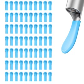 Landrain 70 Stück Silikon Ohrreiniger Kopf, Earwax Remover Zubehör, Ohrlöffel Spitzen