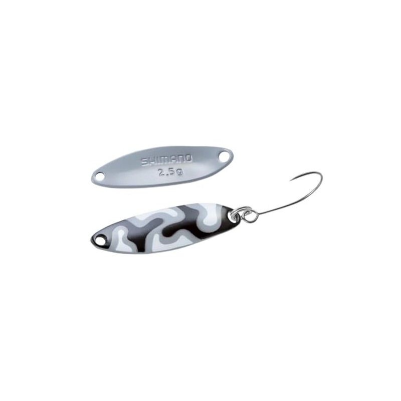 Shimano TR-A15R 001 Trout Spoon, Cardiff, Slim Swimmer, Camo Edition,