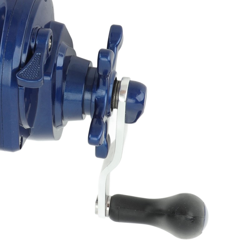 Baitcasting Fishing Reel Round Baitcaster Reel Smooth Powerful Saltwater Inshore