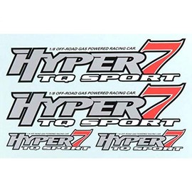 HOBAO Hyper 7 Tq Sport Decal (4) HTQD1