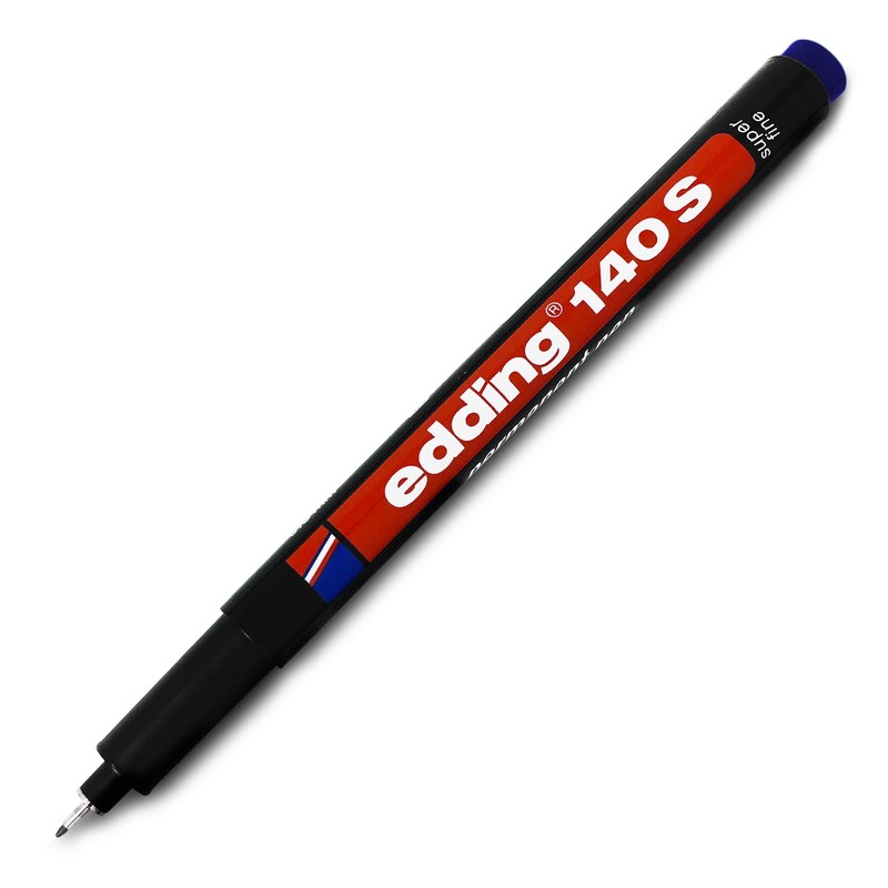 Edding 140S Permanent Pen - Superfine 0.3mm Nib - Pack